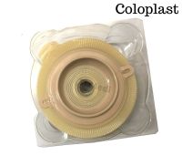 แป้นถ้วย แป้นหลุม ติดถุงถ่ายอุจจาระหน้าท้อง ขนาด 50 มม. ยี่ห้อ โคโลพลาส (Coloplast)  รุ่น Convex รหัส 46768 จำนวน 4 แผ่น