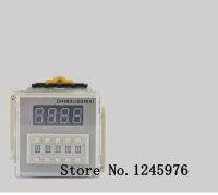 Digital display time relay DH48S-S cycle control Delay relay 0.01S-990H 8PIN with base DC12V/24V/36V/AC110V/220V/380V DH48S-S