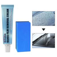 Glass Oil Film Removal Cream Glass Oil Film Removal Cream Water Spot Remover Safe Driving and Long-Term Protection Scratch Repair for Front Windshield &amp; Window usual