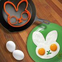 1 Pcs Rabbit Silicone Bunny Fry Egg Frame Breakfast Mold Pancake Rings Mould