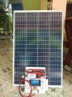 แผงโซล่าเซลล์ 100w (ไม่รวมชุดคอนโทรล)Solar Cell แผ่นโซล่าเซลล์ 100w ราคาถูกมาก มีสายด้านหลัง พร้อมใช้งาน วัตต์เต็ม แผงใหญ่ ประกัน 10ปี