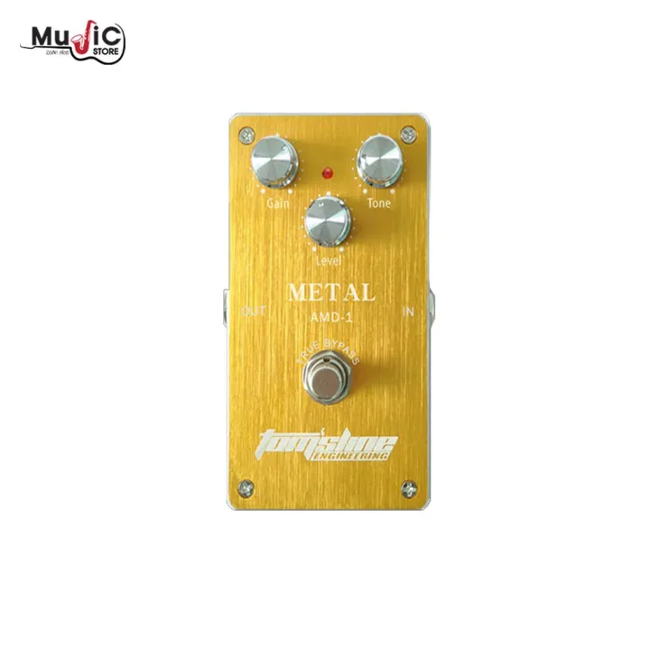 เอฟเฟคกีต้าร์ Tom's Line Pedal Metal Distortion AMD1 Lazada.co.th