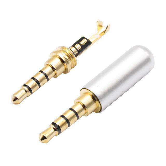 new-3-5mm-audio-connector-4-poles-headphone-jack-male-plug-earphone-repair-cable-solder-wire-diy-aux-3-5-jack-adapter