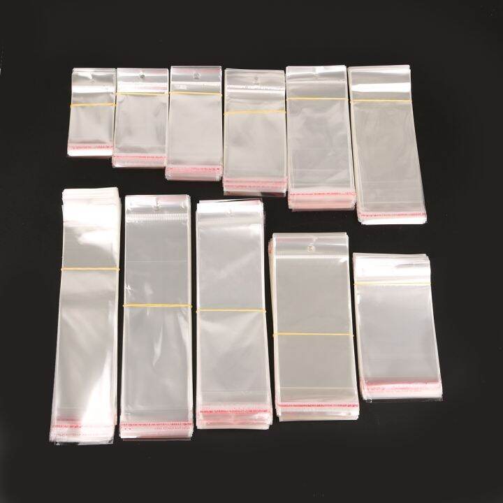 yf-100pcs-transparent-adhesive-opp-plastic-cellophane-gifts-bag-pouch-jewelry-with-hole