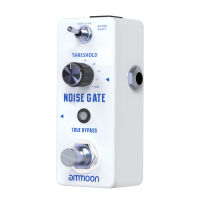 [ammoon]NOISE GATE 2 Modes(Hard/Soft) Noise Reduction Guitar Effect Pedal True Bypass for Bass กีต้าร์ไฟฟ้า
