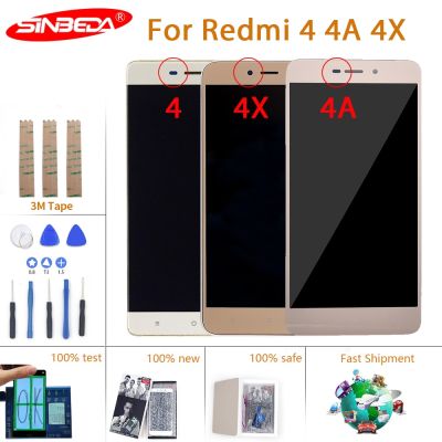 สำหรับ Xiaomi Redmi 4 4a 4เท่าสัมผัสหน้าจอ Lcd หน้าจอดิจิตอลพร้อมกรอบสำหรับ Redmi 4a 4x หน้าจอ Lcd ประกอบชิ้นส่วนซ่อมแซม