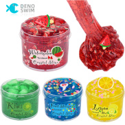 Denosim Slime trong vắt giống pha lê dưa hấu Squishy co giãn đồ chơi đất