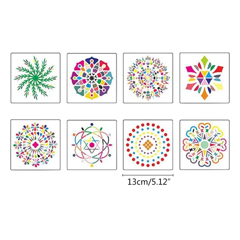 Mandala Dotting Tools Painting Kit - Rock Dot Paint Stencils Tool Set Art  Cra 