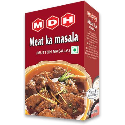MDH Meat Masala 100g เอ็มดีเอช ผงเครื่องเทศมาซาลาเนื้อ 100g.