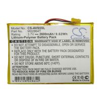 [COD] suitable for Archos5 60GBMP3/4 factory direct supply M02864T 3.7v 2500mah