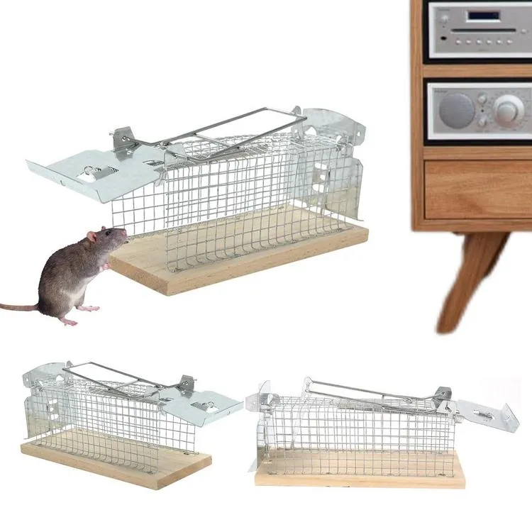 Household Mousetrap Large Space Automatic Rat Snake Trap Cage Safe Mouse Trap  Rat Trap Mousetrap Mice