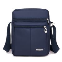 New Mens Shoulder Bag Waterproof Oxford Cloth Business Messenger Bag Large Capacity Travel Leisure Shoulder Bag Vintage Bag