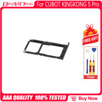 ใหม่สำหรับ CUBOT KINGKONG 5 Pro ซิมการ์ดถาดและถาดใส่การ์ด Micro SD ถาดใส่การ์ดอะแดปเตอร์ Dual SIM เปลี่ยนชิ้นส่วน-Luqiande