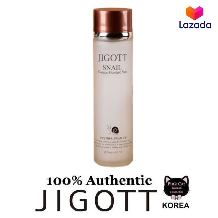 Korean Cosmetics JIGOTT Snail Essence Moisture Skin 150ml | Lazada PH