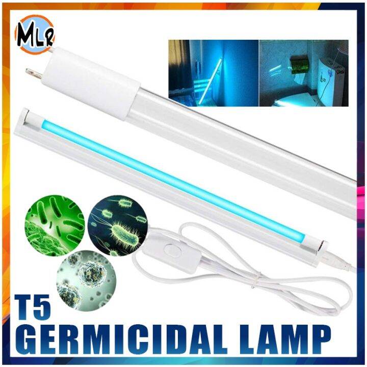 HOT REN24 8W Germicidal Lamp Light T5 Tube UVC Sterilizer Kill Dust