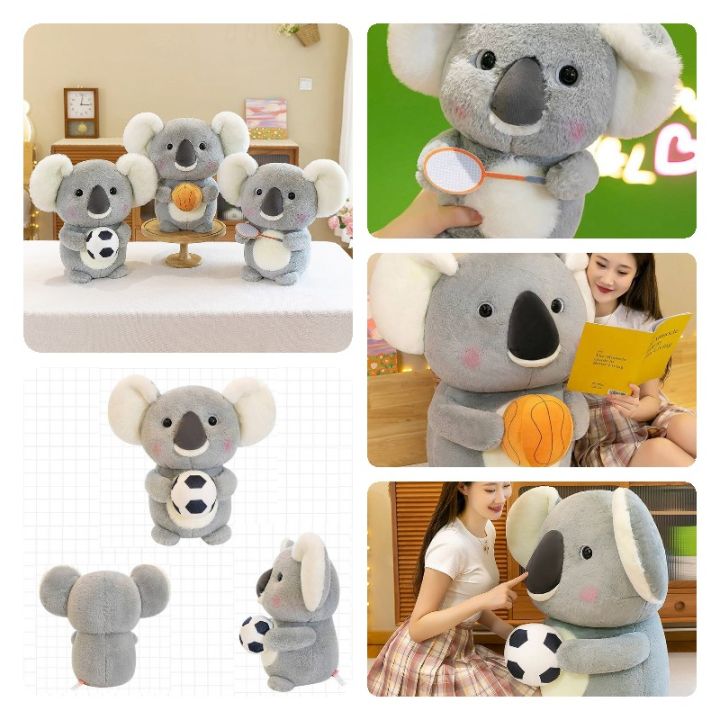 koala-sports-plush-toy-stuffed-cloth-doll-large-pillow-home-kids-decor-gift