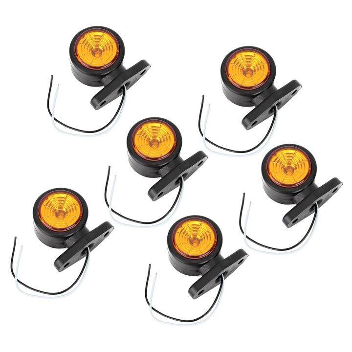 6pcs-led-รถ-ไฟเลี้ยวด้านข้างรถบรรทุกไฟสัญญาณไฟสัญญาณ-12v-24v