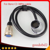 For benz 38pin cable MB Star C3 diagnosis multiplexer compact-3 Interface Diagnostic Tool truck 38P 38-pin connect port cable