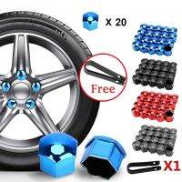 20Pcs Car Wheel Nut Caps Auto Hub Screw Cover Anti-rust Bolt Rims Decoration