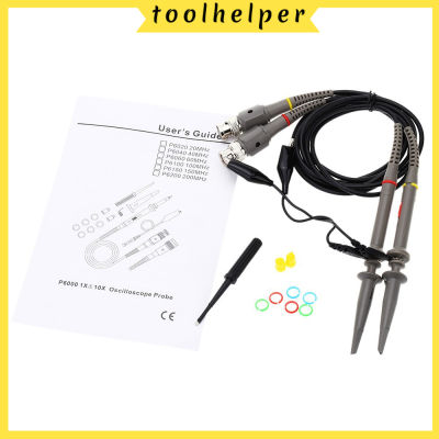 ออสซิลโลสโคป ProbeP6060 60MHZ X10 X1 ชุดสอบสวน Oscilloscope Probe Oscilloprobe O