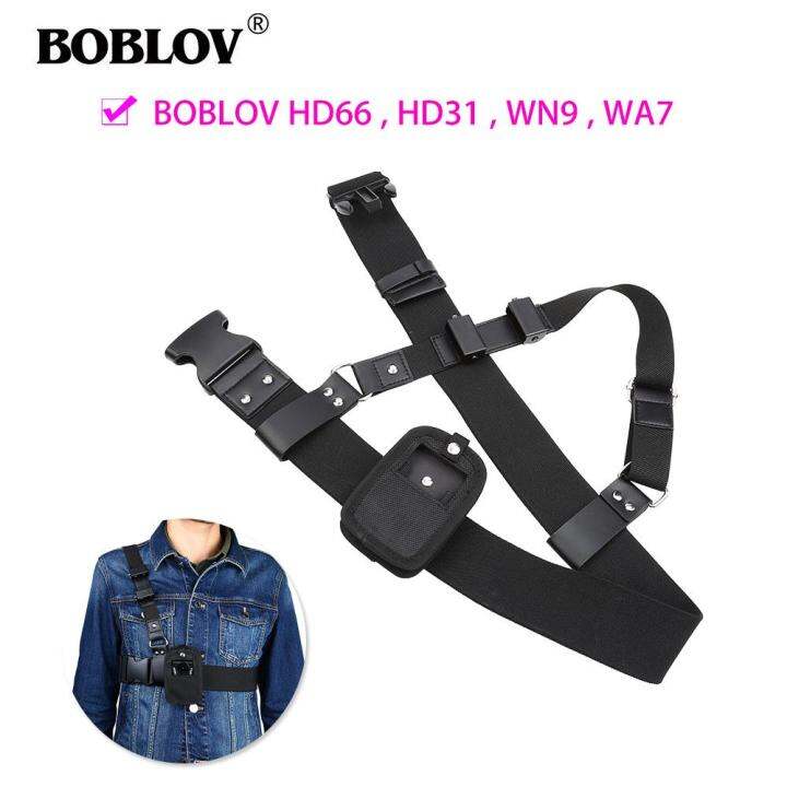 BOBLOV Body Worn Camera Single Shoulder Sling Belt Strap for BOBLOV