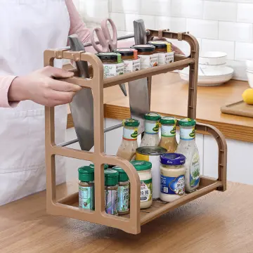 Shop 2 Layer Spice Rack Organizer online Lazada .ph