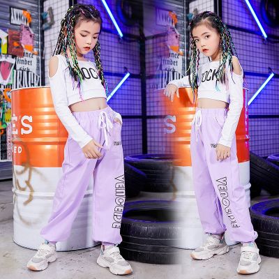 [COD] practice dance childrens girls hip-hop suit performance catwalk fashion