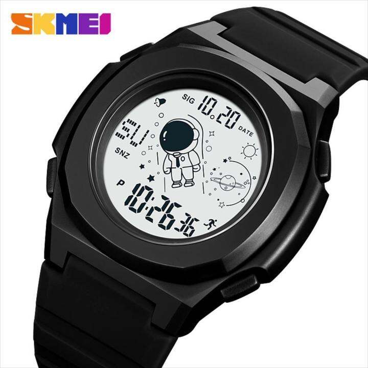 SKMEI 2024 Jam Tangan Pria Digital Astronot Tahan air Lazada Indonesia