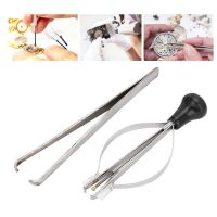 2Pcs Watch Hands Remover Presser Watch Needles Picker Puller Fitting Removal Tool Watchmaker Watch Repair Tool Accessories Kit