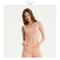 SS22 Striped Crop Top เสื้อกล้ามเข้ารูป เอวลอย BL-L220409