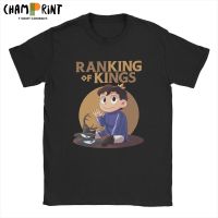 Ousama Ranking T Shirt for Men Pure Cotton T Shirt Ranking of Kings Bojji Kage Anime Manga Tees Short Sleeve Clothing Big Size|T-Shirts|   - AliExpress