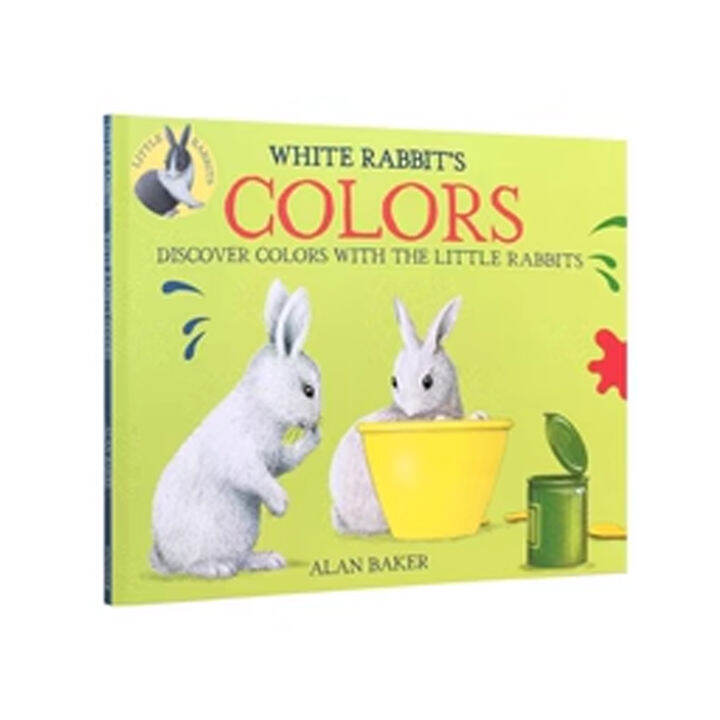 White Rabbit's Color Book English Story Book for Kids Lazada