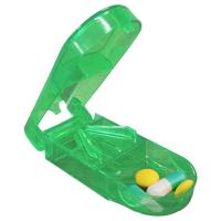 Portable Pill Cutter Box Mini Detachable Transparent Drugs Box Cutter Pill Case Storage Travel Pill Box Splitter Dropshipping Medicine  First Aid Stor