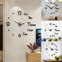 d❃♪DIY Acrylic Wall Clock Beautiful and Fashionable Simple and Unique Style 3D [CHRISTMAS GIFT]