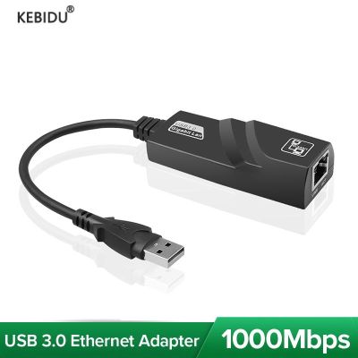 Network Card USB 3.0 Ethernet Adapter Type-C to Gigabit Rj45 Lan 10/100/1000Mbps USB2.0 Ethernet Adapter for Windows10 PC Laptop