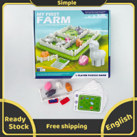 Smart Games Farmer Board Game STEM Focused Cognitive Skill-Building Brain Game and Puzzle Game for Ages 4 and Up