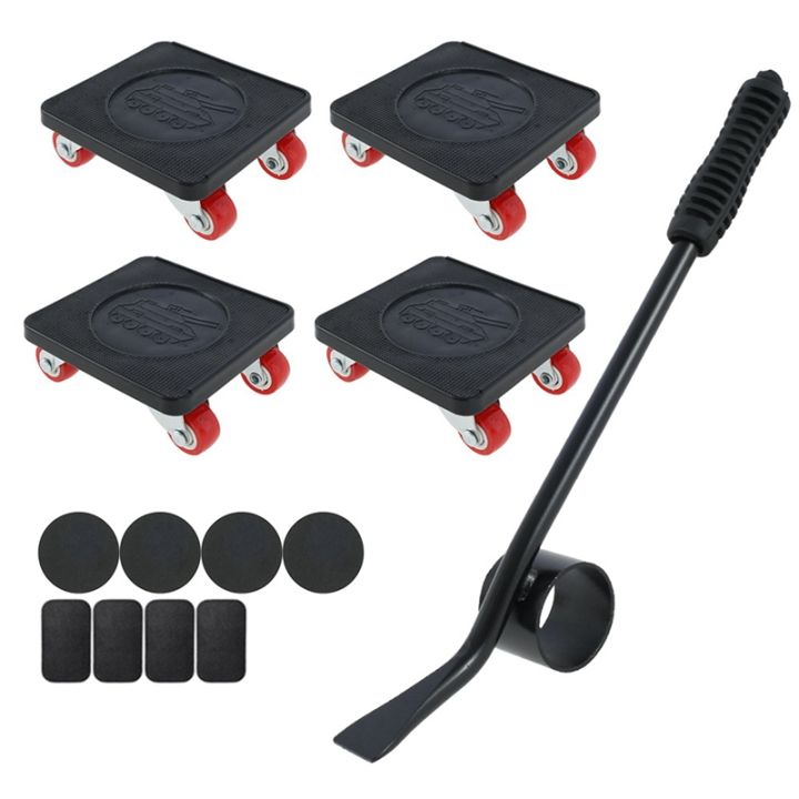 400KG Heavy Duty Furniture Lifter Transport Mover Lifter Sliders Wheel