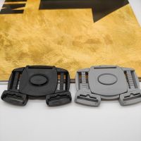 【CW】 NEW 4pcs baby car safe belt buckles plastic 30mmx25mm black gray high quality diy bags luggages accessories