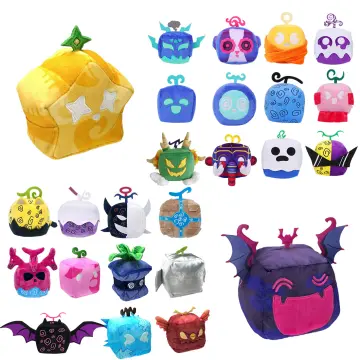 Blox Fruits Plush - 6 Blox Fruits Plushies Toy-Soft Stuffed Animal Pillow,  Birthday Christmas for Boys Girls (Venom) 