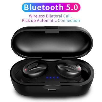 หูฟังไร้สาย XG-13 หูฟังบลูทูธ 5.0 รุ่นใหม่ล่าสุด ทัสกรีน IPX5 กันเหงื่อ มีไมค์ หูฟังไร้สาย ต่อมือถือ XG-13 หูฟังออกกำลังกาย True wireless Bluetooth Touch Screen (Black)