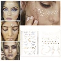 hot【DT】 1pc Face Temporary Blocked Freckle Stickers Makeup Decal Bronzing Music Wholesale 2023 New