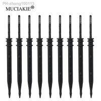 MUCIAKIE 50PCS Black Straight Arrow Drippers Garden 3/5mm Hose Water Saving Micro Drip Irrigation Sprinklers Watering Equipment