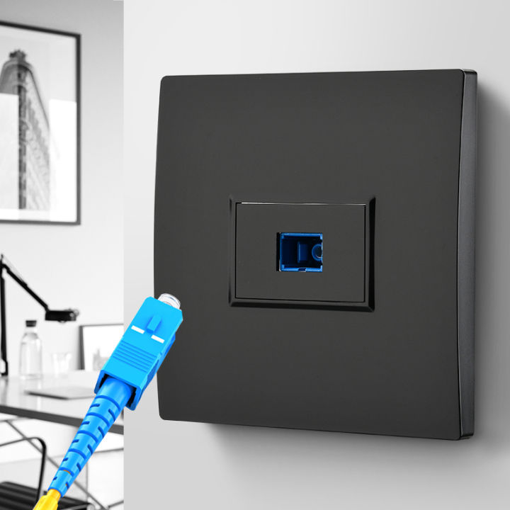 depoguye-wall-mounted-one-port-fiber-optic-information-socket-panel-sc-fiber-optic-wall-connector-panel-with-fiber-optic-cable