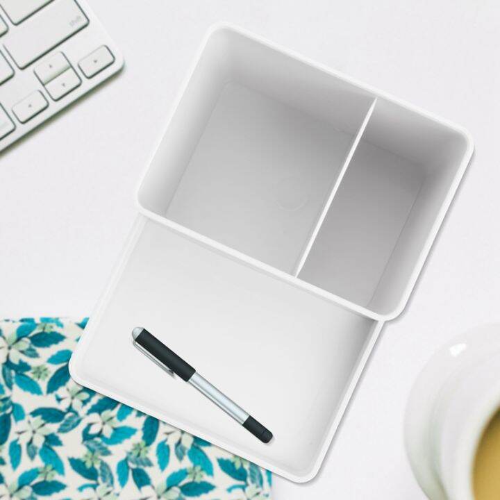 pen-holder-for-desk-plastic-pencil-organizer-holder-cute-pen-organizer-storage-with-drawer-perfect-gift-for-office