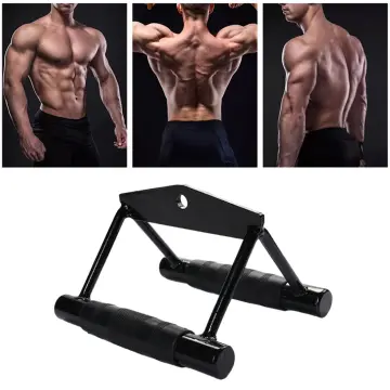 Fitness Lat Pull Down Bar, Cable Machine Attachment For Gym, Exercises  Tricep Back Muscles Strength