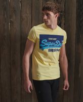 SUPERDRY VINTAGE LOGO O PASTEL T-SHIRT เสื้อยืด สำหรับผู้ชาย