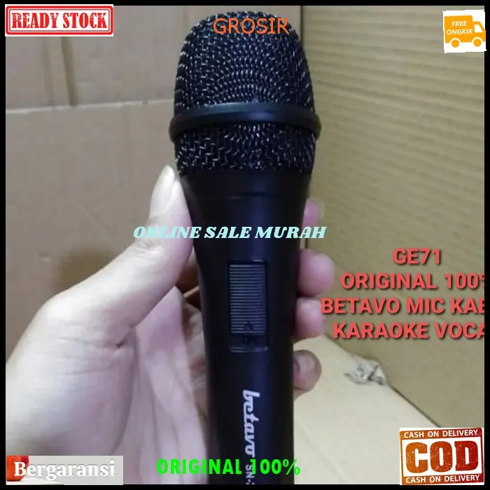 Mic kabel Microphone cable mik karaoke vocal vokal audio sound system