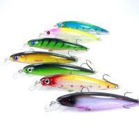 【cw】 KKWEZVA 11cm/13.5g waters Slowly sinking Fishing Lot Lures Artificial Hard Bait Trout ！