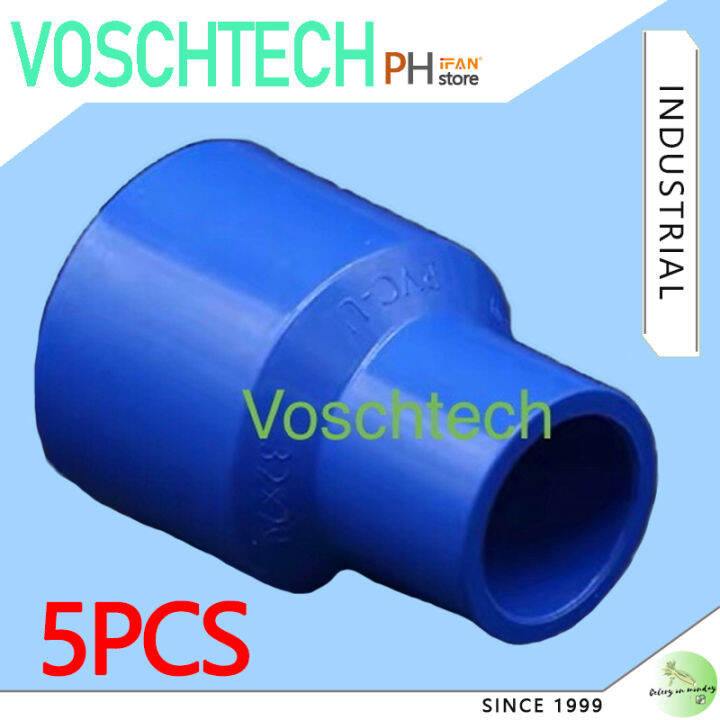 Voschtech Pcs Mmx Mm Mmx Mm Mmx Mm Pvc Blue Fittings Coupling