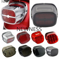 Motorcychel ke Turn Signal License Plate Light Lay Down Tail Light for Harley Sportster Dyna FXDL Electra Glides Road King